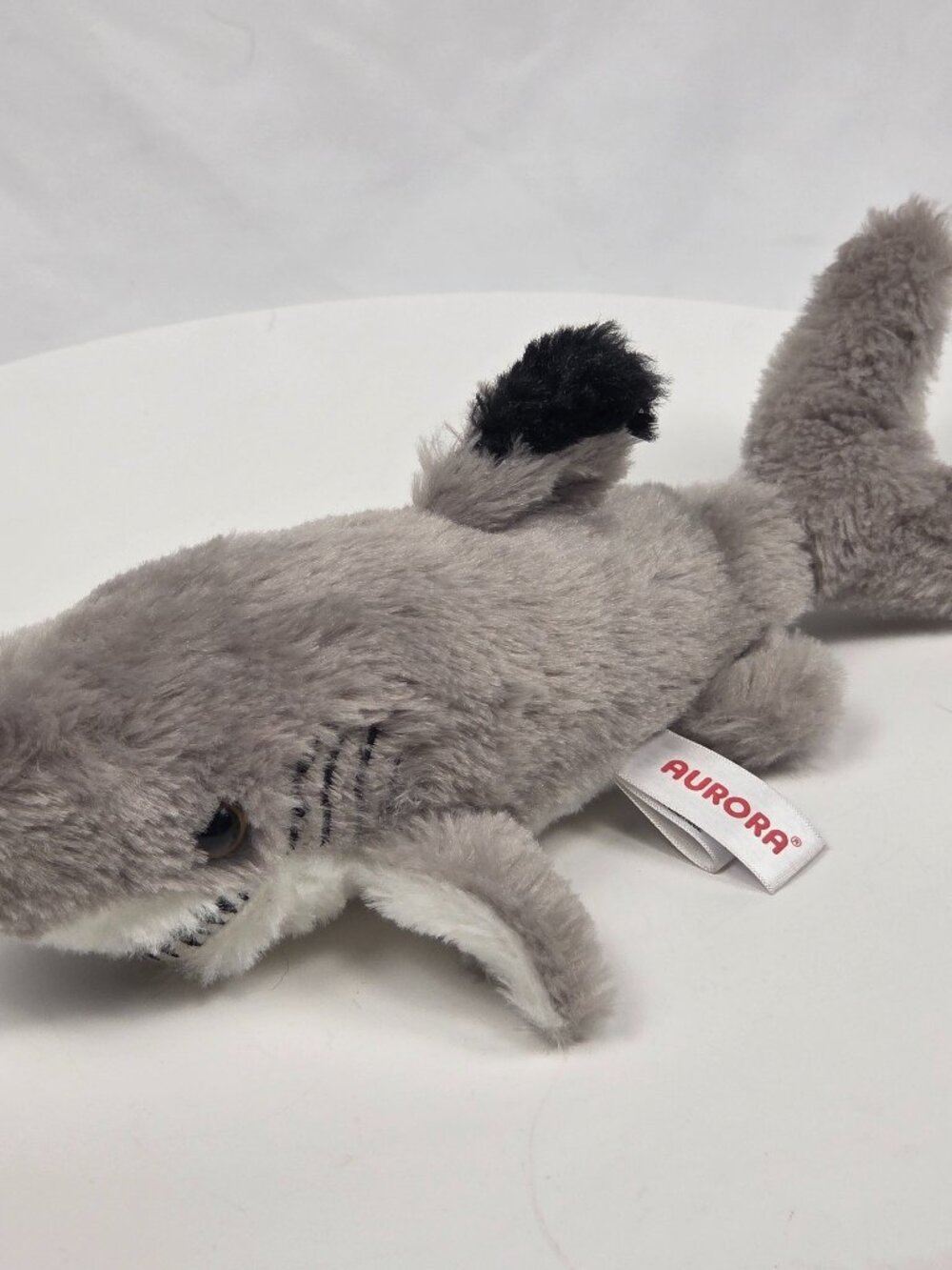 Aurora SOFT BLACKTIP REEF SHARK 11" Plush STUFFED ANIMAL Toy
